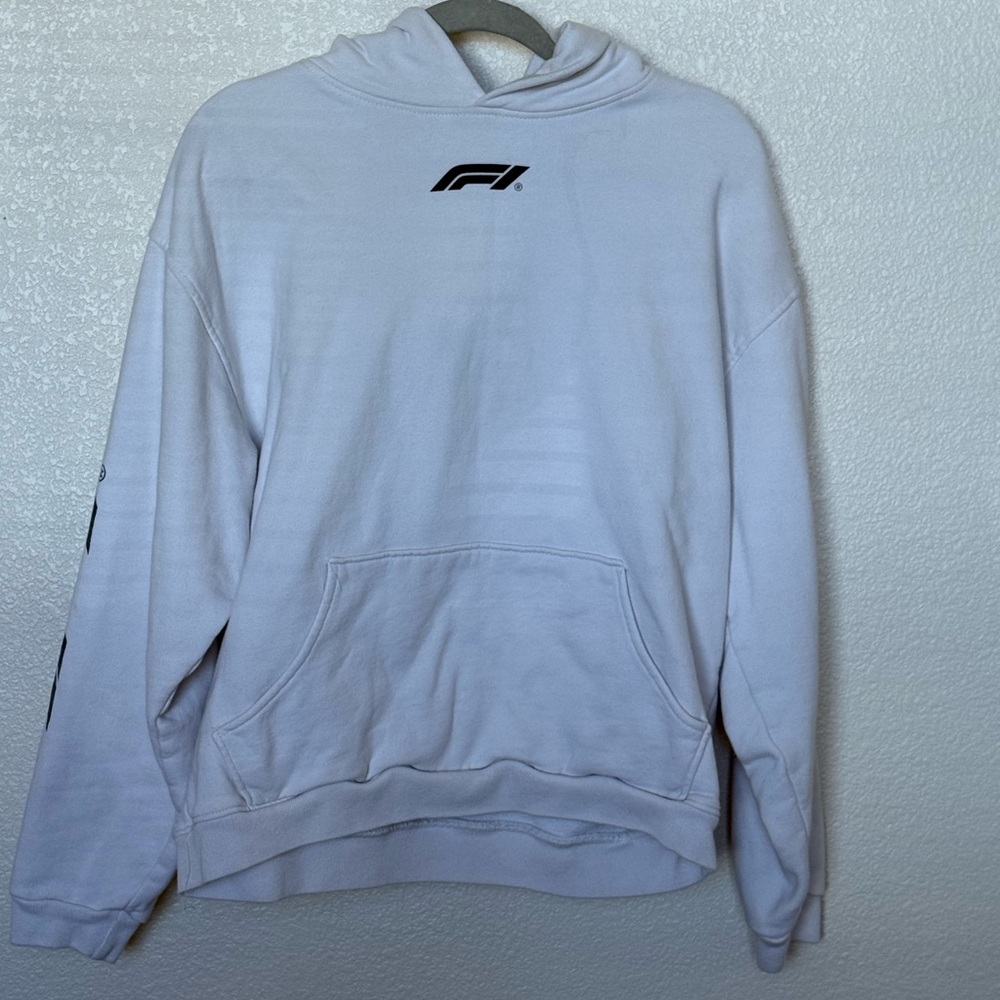 Beige Pacsun F1 hoodie